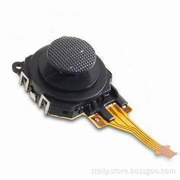 Analog Joystick for PSP3000, No Soldering Needed, Standard Size, Black Color